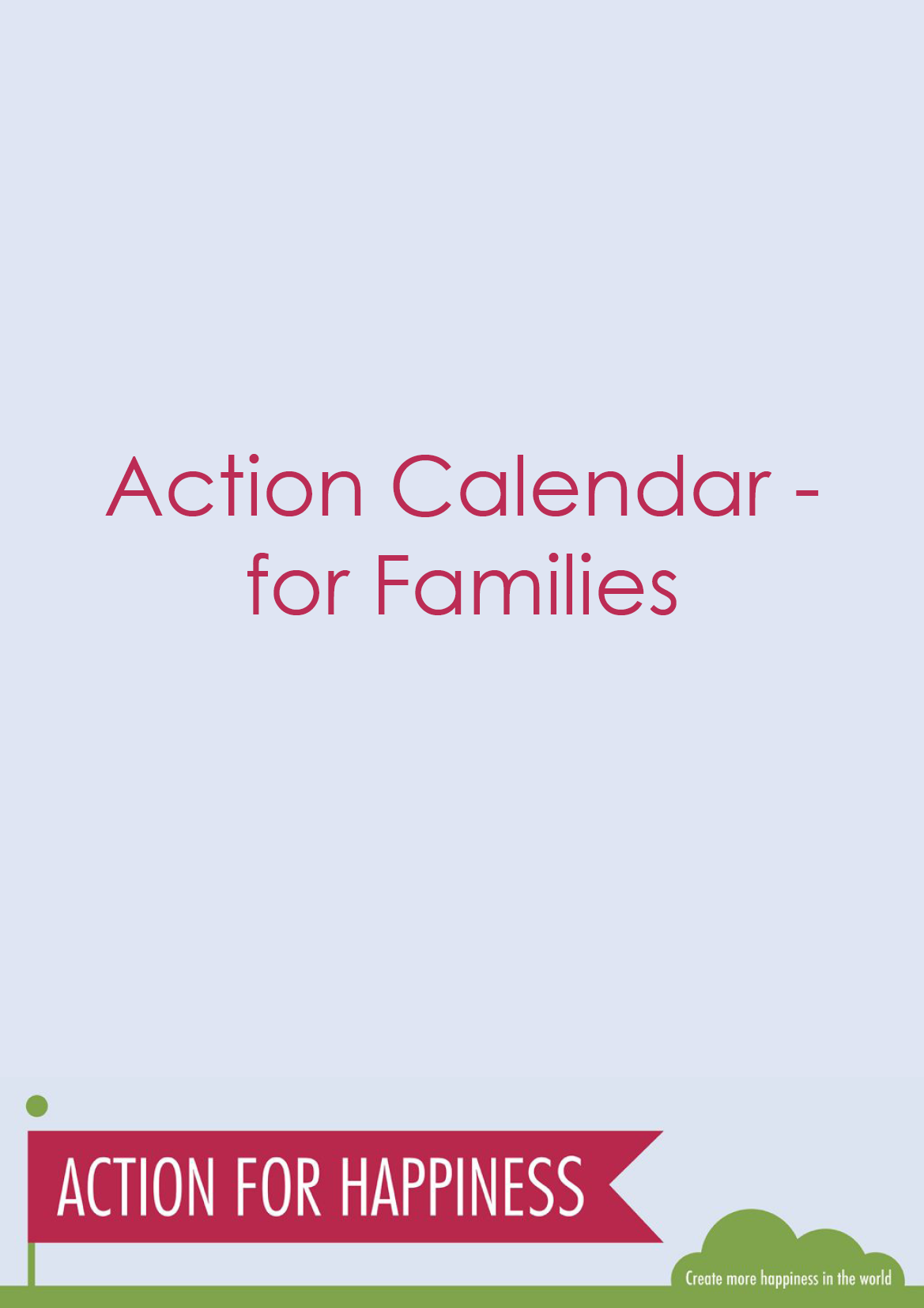 Wellbeing Actions for Families